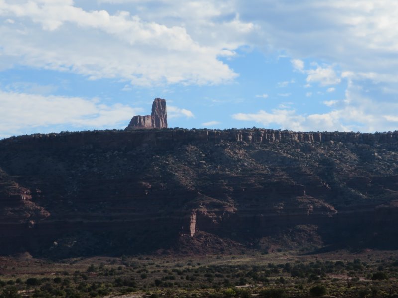 Formation in the Glen Canyon Recreational Area; Jacob's Chair
